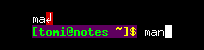 not messed up prompt after early typing