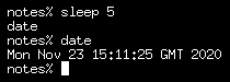 zsh lf